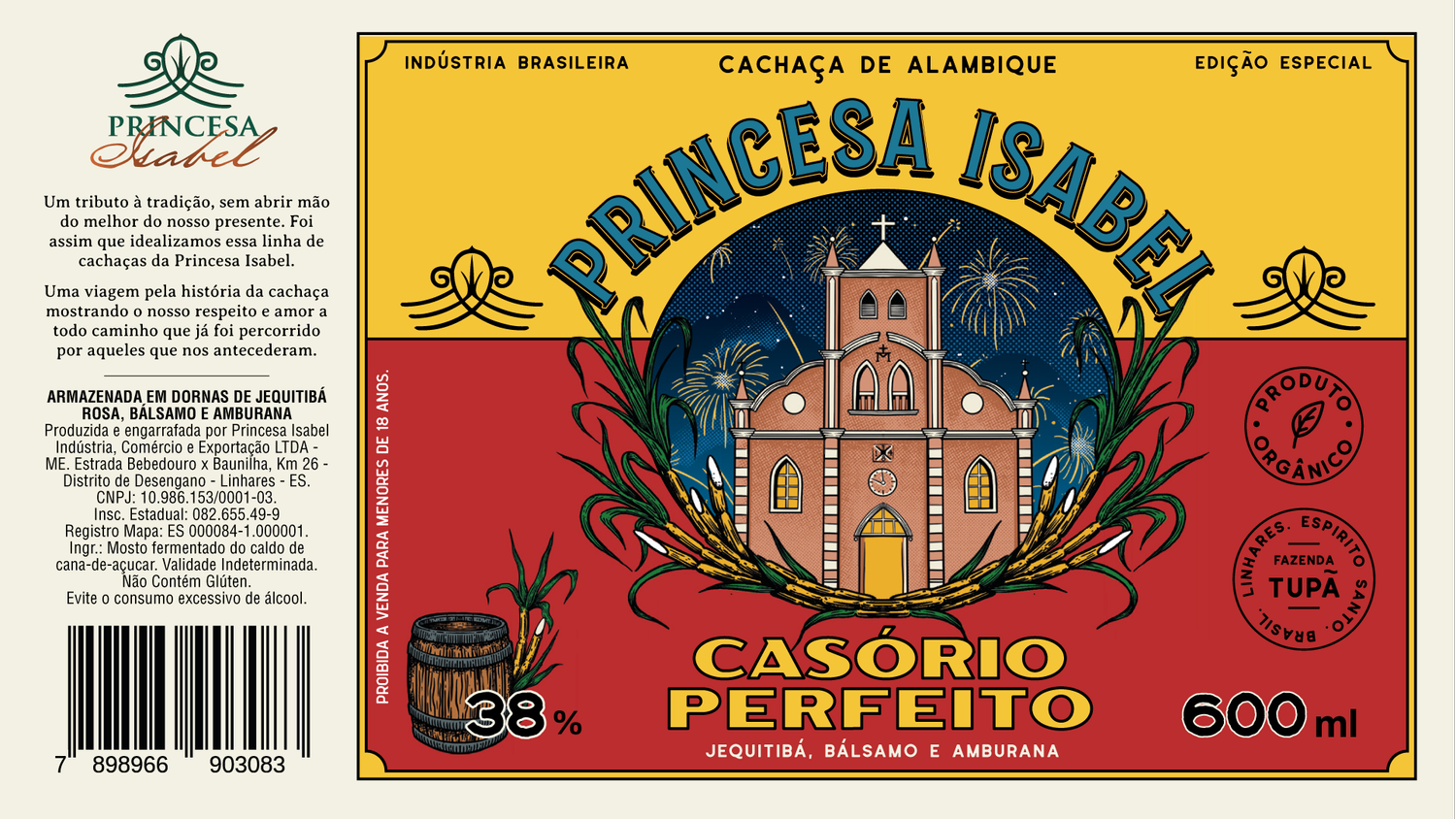 Cachaça Princesa Isabel — imagem 3